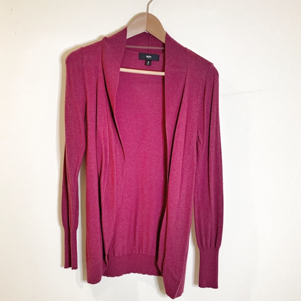 Mossimo Circle Hem Drape Cardigan, women’s size small